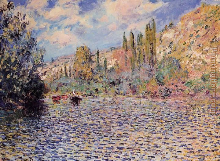 The Seine at Vetheuil 2 painting - Claude Monet The Seine at Vetheuil 2 art painting